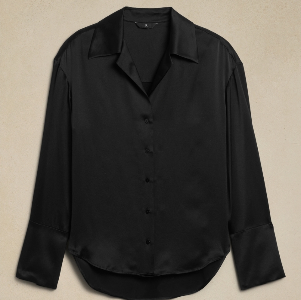 Gorgeous Bliss Silk Resort Shirt - Picture 4 of 6